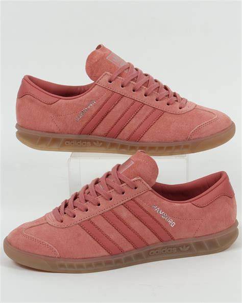 adidas hamburg sneaker pink|Adidas originals hamburg shoes.